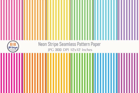 Download Neon Stripes Seamless Pattern Paper JPG - Seamless pattern Collection