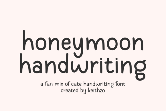 Download Honeymoon Handwriting - Honeymoon Collection