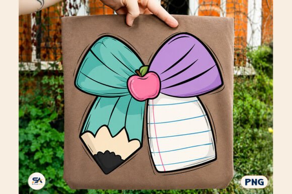 Download Teacher Pencil Paper Bow Coquette PNG - Coquette png Collection