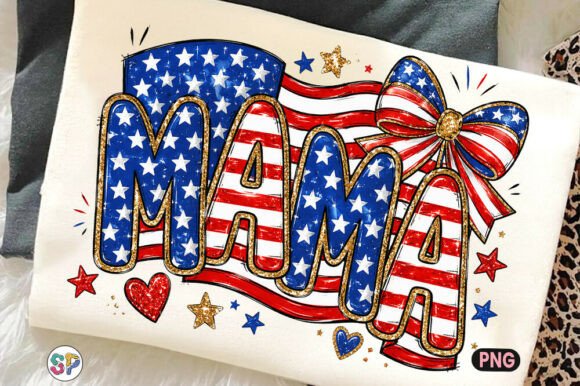Download Mama USA Flag Coquette PNG 4th of July - Coquette png Collection