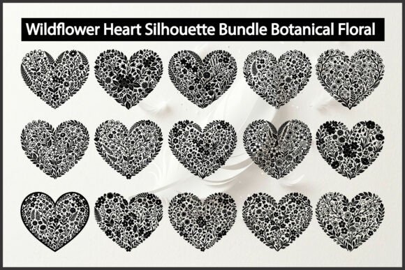Download Wildflower Heart Botanical Floral - Premium Resources