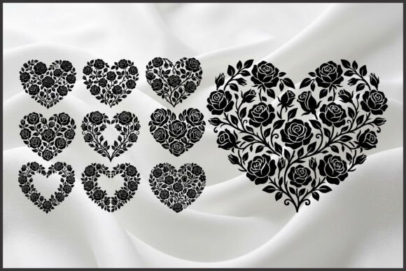 Download Rose Floral Heart Valentine Rose - Premium Resources